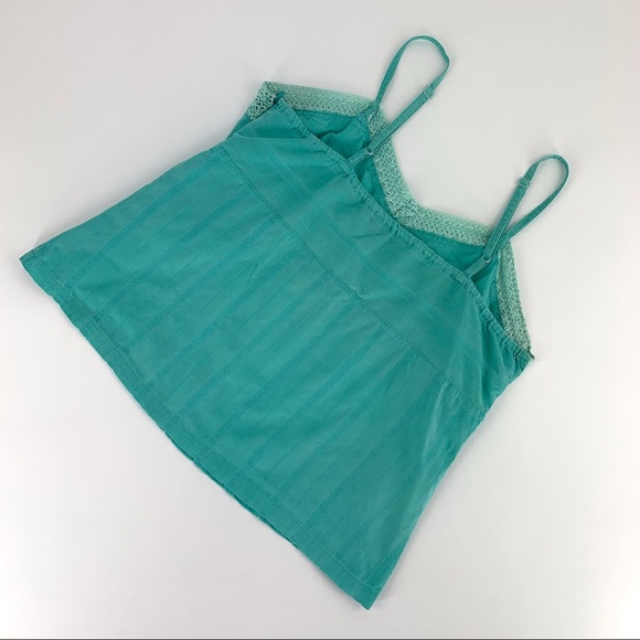 Reitman’s Seafoam Green Cotton Camisole Style Halter Top, Medium - Picture 11 of 16